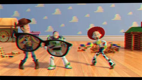 Toy Story 3D Trailer in 3D Anaglyph YouTube.