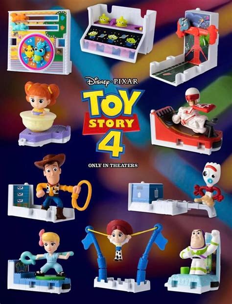 Toy Story Happy Meal Toys And Ticket To Win Game …