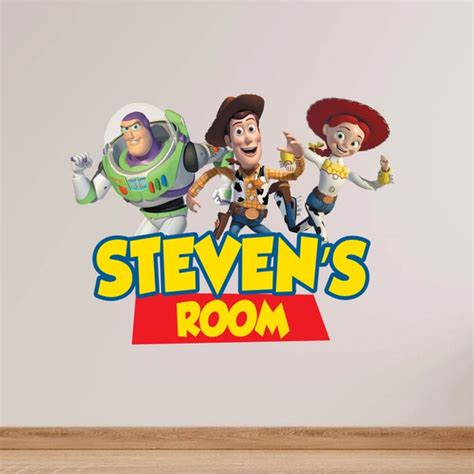 Toy Story Wall Stickers - Etsy UK