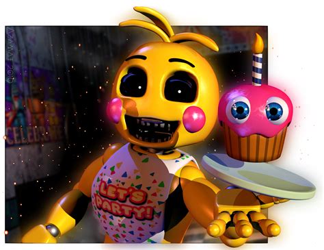 Toy Chica is one of two toy animatronics