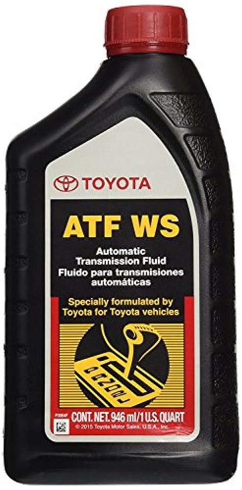 Product Name: TOYOTA GENUINE ATF WS Revision Dat
