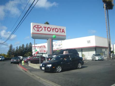 Toyota 101 in redwood city. On a Saturday morning I went to the Redwood City store, San Carlos store and Belmont store and they couldn't help me either due to a stolen censor reader (Redwood City) or lack of staff. ... Toyota 101 Parts Department. 35. Auto Repair, Used Car ... Towne Ford. 250. Car Dealers. Magnussen’s Toyota of Palo Alto. 928. Car Dealers, Auto Repair ... 