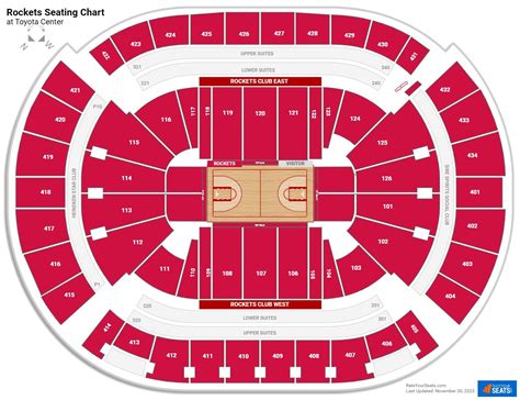 Toyota Center Seating Chart Seating Charts & Tickets