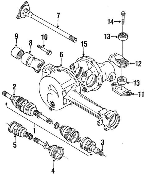 Toyota Front Differential Diagram View Of 1989 Chevy