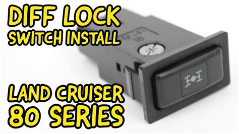 Toyota Land Cruiser Switch. Center differential lock; differential lock …