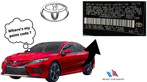 Toyota Red Paint Codes Color N Drive