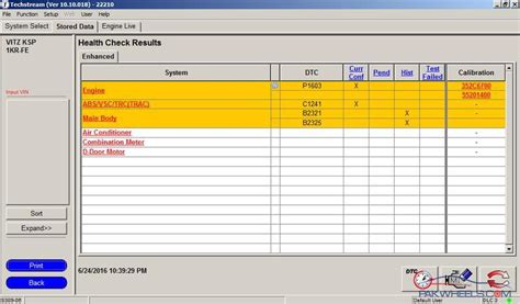Toyota Vitz Engine Stalling P1603 Error Code Vitz/Yaris PakWheels Forums