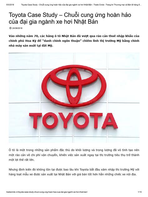 Toyota case study summary.  Powered by the Tampa Bay Times, tampabay.  To get started, contac...