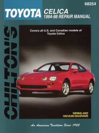 Toyota celica 1994 98 chilton total car care series manuals. - John deere gator xuv service handbuch 34571.