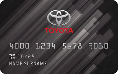 Promotional Credit Plan Details for Toyota Credit Card