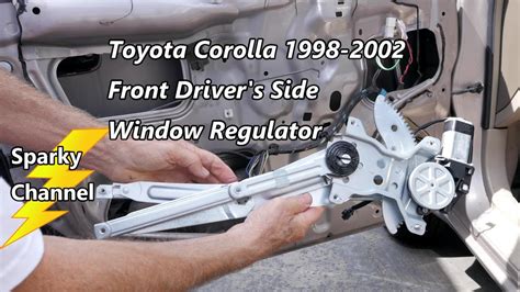 Toyota corolla driver side window tutorial guide. - Hp compaq 6720s service manual free download.