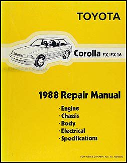 Toyota corolla fx 16 repair manual. - Ready for revised rica a test preparation guide for california.