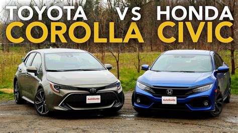 Toyota corolla vs honda civic. Corolla: At 182.3 inches (4,630 mm) Corolla is only a little over an inch shorter compared to the Civic (184.0 inches) but coincidentally has the same wheelbase as the previous Civic. With 106.3 ... 