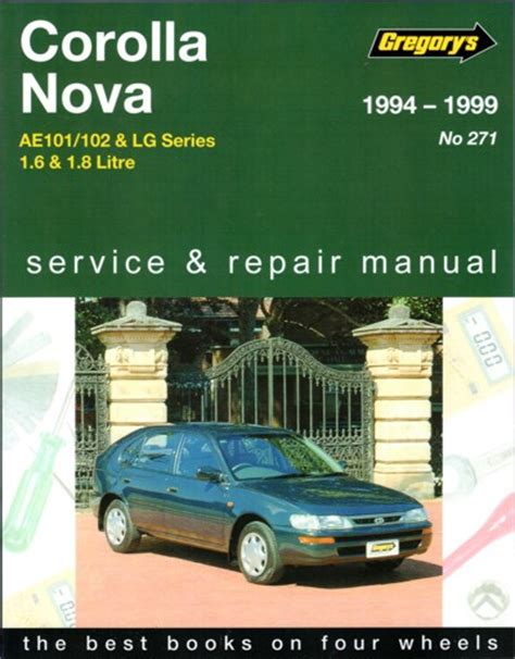 Toyota corollaholden nova lg 1994 98 gregorys auto service manuals. - Mitsubishi l3e manuale delle parti del motore.