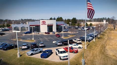 Find great deals at Lake Country Toyota in Brainerd, MN on Carsforsale.com® ... Shop 86 vehicles for sale starting at $10,799 from Lake Country Toyota, a trusted dealership in Brainerd, MN. Call. 7036 Lake Forest Rd, Brainerd, MN 56401. Get Directions. Contact. Email. Text. First Name. Last Name. Email Address. Phone. 0 / 1000. Send Email.. 