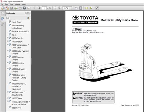 Toyota electric pallet jack 7hbw23 operator manual. - Vom krieg der erwachsenen gegen die kinder.