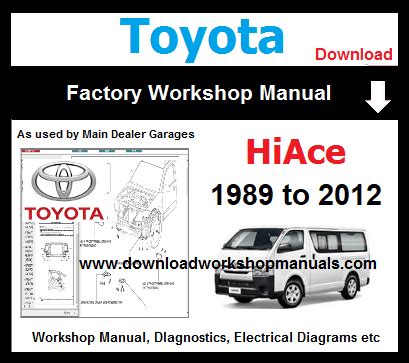 Toyota hiace van 2006 09 engine repair manual. - Les géants et le mystère des origines..