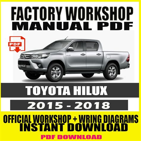 Toyota hilux 4y workshop repair manual. - Manual de métodos de virología por hillar o kangro.