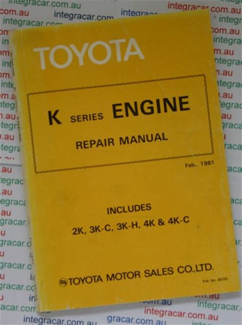 Toyota k series engine repair manual. - Manuale di addestramento per spedizionieri di camion.