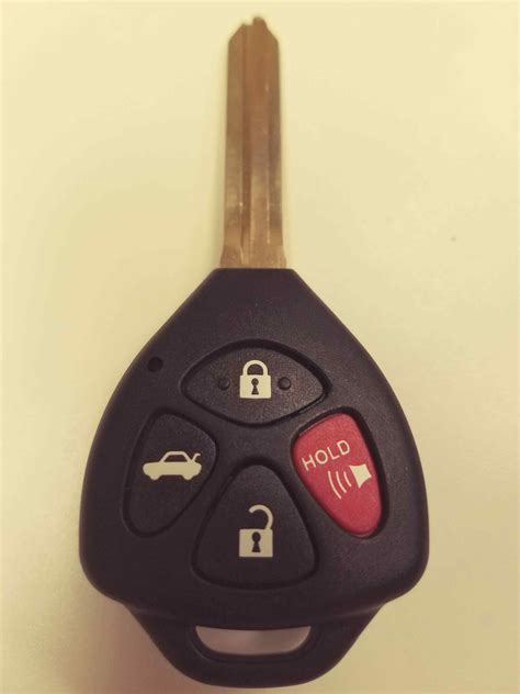 Toyota key replacement. How to replace a Toyota key fob battery · If you have a newer Toyota car, you unfold the hidden metal key and use that to open the case – there's a special slot ... 
