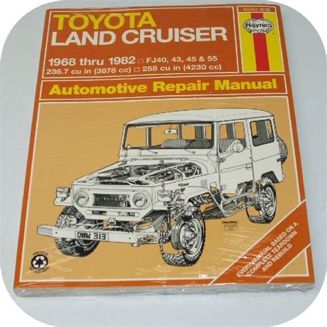 Toyota land cruiser fj40 fj55 series workshop manual 1971 onwards. - Agilent 1100 msd spare parts manual.