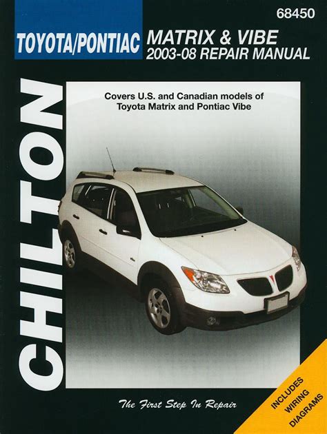 Toyota matrix and pontiac vibe 2003 2008 chiltons total car care repair manuals. - Module 1 study guide world history.