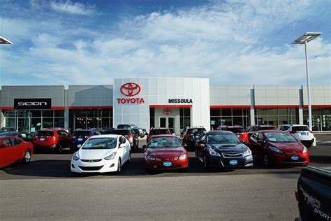 Toyota missoula. Lithia Toyota of Missoula. 4001 BROOKS ST, Missoula, MT 59804. 5 miles away. 1 (855) 525-7400. 5 miles away. Contact Dealer. Reviews. Sales. About ... 