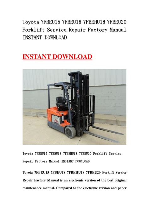 Toyota model 7fbeu15 forklift service manual. - Diablo iii reaper of souls signature series strategy guide offical strategy guide.