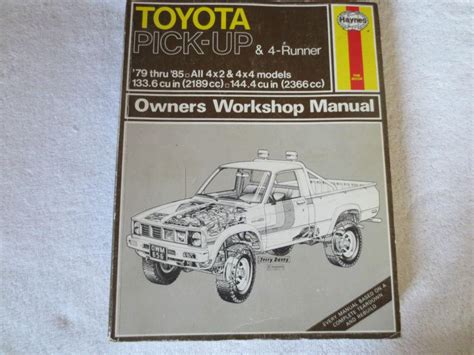 Toyota pick up and 4 runner 1979 90 all 2wd and 4wd models owners workshop manual. - Ktm 125 200 xc xc w 1999 2006 workshop service repair manual.