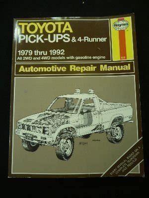 Toyota pick ups 4 runner automotive repair manual. - Suzuki gs500 gs550 manuale di servizio completo 1977 1982.