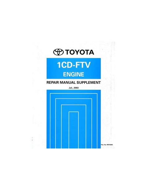 Toyota rav 4 1cd ftv service handbuch. - Hyosung aquila 125 factory service repair manual.