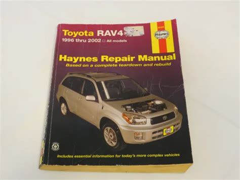 Toyota rav4 dal 1996 al 2005 tutti i modelli haynes manuale di riparazione. - Bmw 520i 1988 repair service manual.