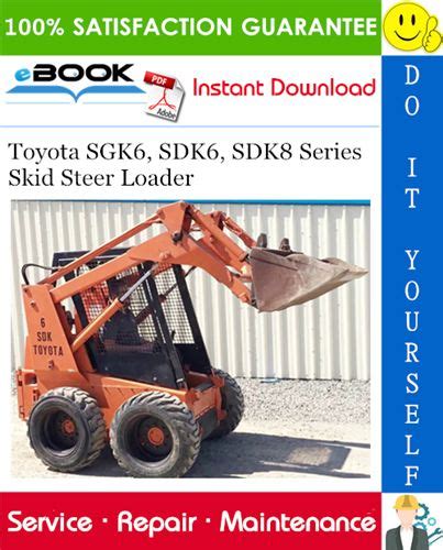 Toyota skid steer loader sdk sgk6 sdk6 sdk7 sdk8 manual. - Volvo ecr88 compact excavator service parts catalogue manual instant sn 14011 and up.