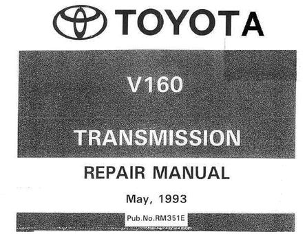 Toyota supra mk4 v160 v161 6 speed manual repair manual. - Traite  de la connoissance des animavx....