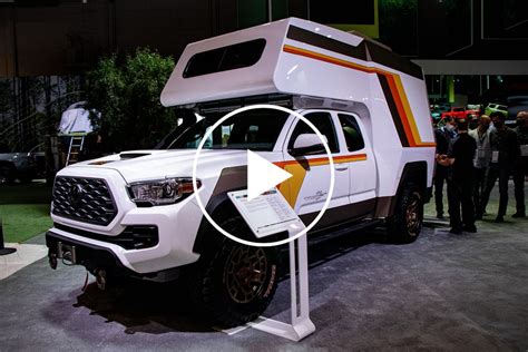 The Toyota Tacoma Tacozilla camper was revealed at SEMA 2021 this week, a totally custom build on a TRD Sport pickup truck. Not a bad build for the team! One of the coolest reveals at SEMA 2021 so far is probably the Toyota Tacoma Tacozilla truck. The camper is based on a Toyota Tacoma TRD Sport pickup truck and decked out with …. 