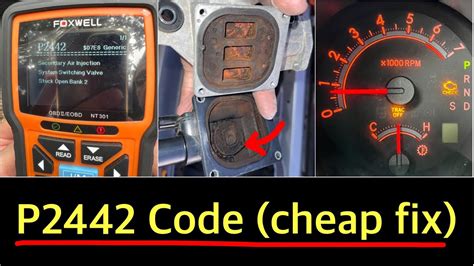 I Have A P2442 Code. + sold in packs of 1 x 1: Free shipping on many items | browse. Energize them with a scanner to test the computer ... Web 0:00 / 2:19 2008 toyota tundra secondary air pump issue p0418 code bad unit ~ you can fix vickswander 1.07k subscribers subscribe 4 1.6k views 8 months ago #tundra #toyotatundra 2008. Check …. 