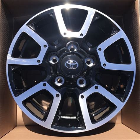From $342.98/mo with. Check your purchasing power. Number of Wheels. Quantity. Add to cart. Upgrade your 2022+ Tundra with genuine Toyota OEM Matte Black TRD PRO Wheels. 6x139.7 Bolt Pattern. 18" x 8". Special Edition TRD PRO Forged BBS Wheels.. 