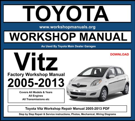 Toyota vitz 1998 service and repair manual. - Nicht-euklidische geometrie und mechanik i, ii, iii..