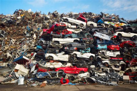 Toyota wrecking yard. 