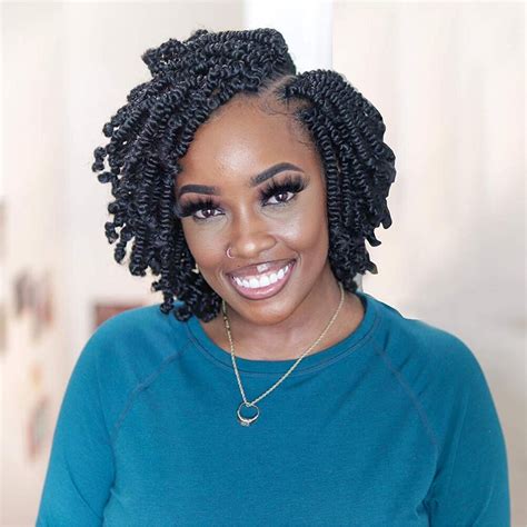 1. Crochet Faux Locs Bob. This bob hairstyle is a combination o