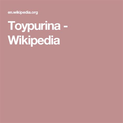 Toypurina - Wikipedia