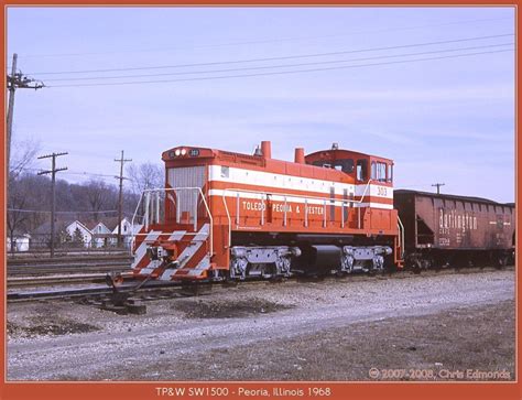 Toledo, Peoria & Western Railway (TPW) Overview TOTAL MILES (Owned or leased as of 12/2019): 273 (Illinois - 144, Indiana - 129) INTERCHANGES Bloomer Shippers …