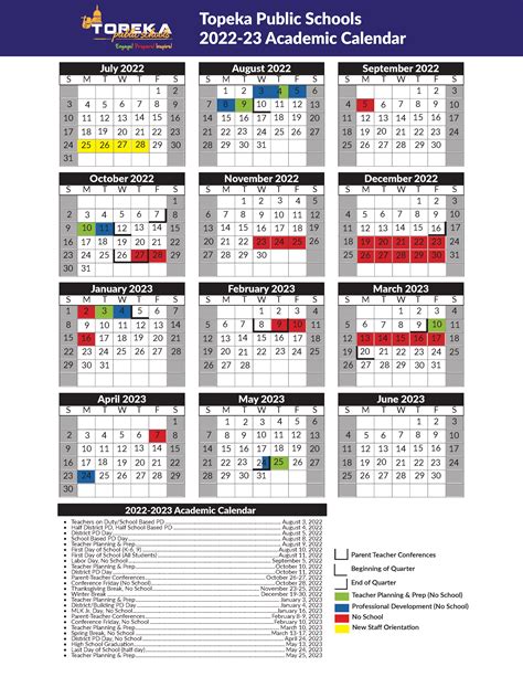 Tps Calendar 2022