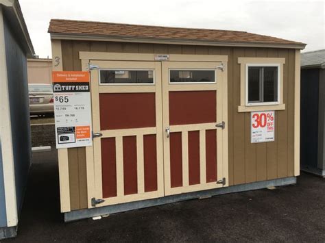 Tuff shed | gallery. Sundance tr-700 | the building shown here is an 10x16 size. Garden ranch - tuff shed. Our comparison is based on the tuff shed 10x10 tr-700 sundance series™ storage buildings with 8ft side wall. since this is the closest match to our own line of storage building. note that home depot only offers the.. 