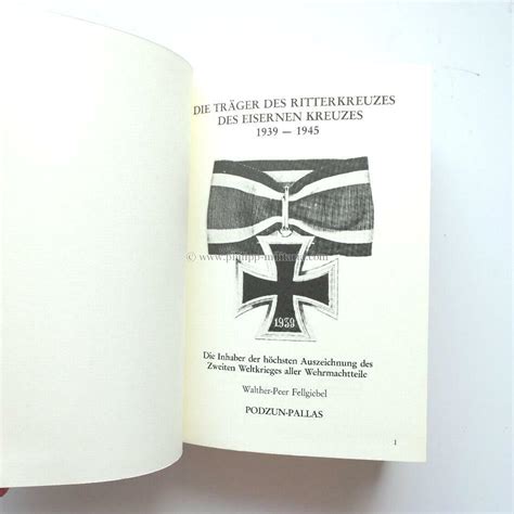 Träger des ritterkreuzes des eisernen kreuzes, 1939 1945. - Era una llama al viento ....