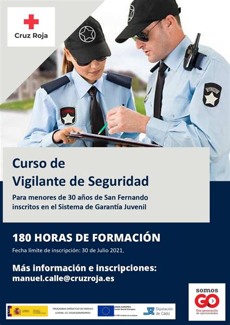 Trabajo Vigilante seguridad San Fernando, Cádiz