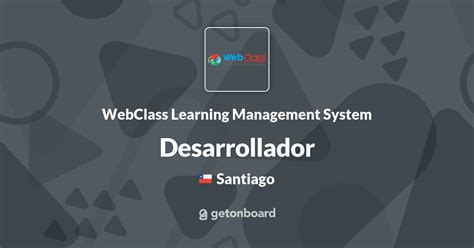 Trabajos de Desarrolladores en Webclass Learning Management …