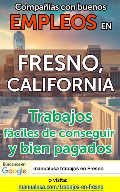 Trabajos en fresno ca. 788 Spanish jobs available in Fresno, CA on Indeed.com. Apply to Empacador, Licensed Vocational Nurse, Processor and more! 