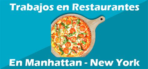Empleos de Restaurante en Manhattan Inicio Trabajos NY Manhattan Restaurante Ciudad: Todo New York Yonkers Otras Ciudades Staten Island The Bronx Westchester ….