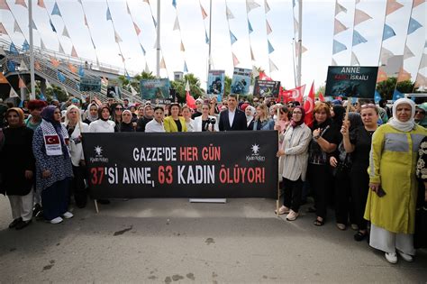 Trabzon'dan Gazze’deki Anneler İçin Sessiz Çığlık: “Gazze’de Anne .